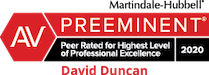 Martindale Hubbell Professional Excellence Badges