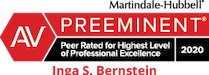 Martindale Hubbell Professional Excellence Badges