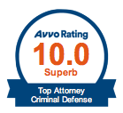 Avvo Rating - Criminal Defense