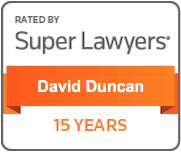 Super Lawyers - David Duncan - 15 Years